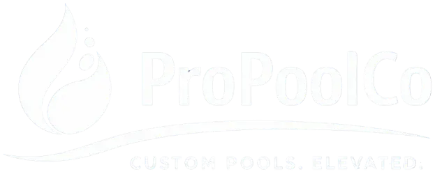 Pro Pool Co Logo (White)